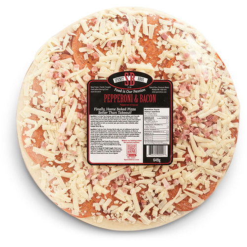 Spenst Bros - Pepperoni & Bacon Pizza