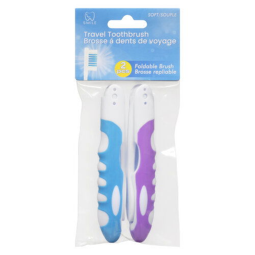 Smile Oral Care - Foldable Travel Toothbrush