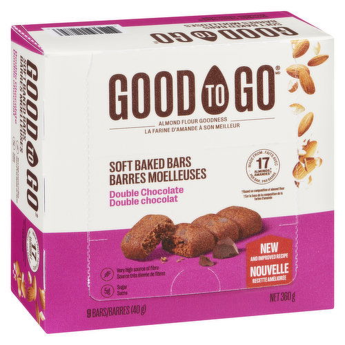 Good To Go - Soft Baked Bars - Double Chocolate