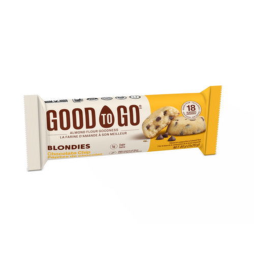 Good To Go - Blondies Chocolate Chip