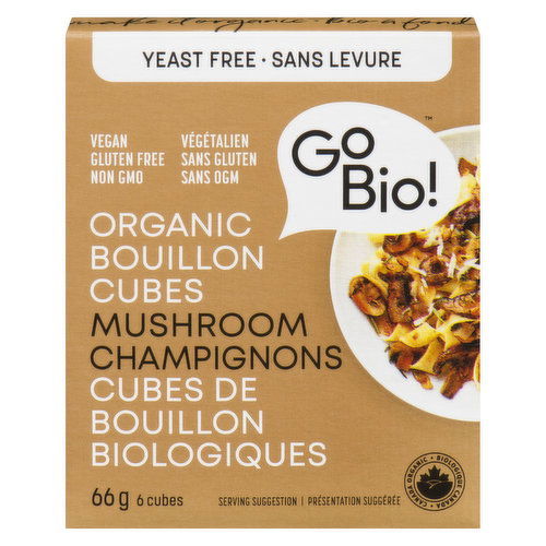 Gobio - Mushroom Bouillon Cubes