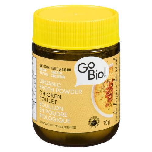 Gobio - Low Sodium Chicken Broth Powder