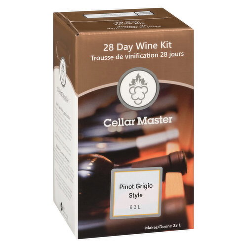 Cellar Master - 28 Day Wine Kit Pinot Grigio Style