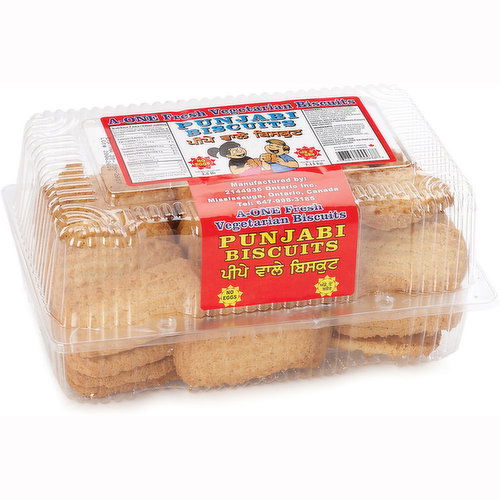 A-One - Punjabi Biscuits - Vegetarian