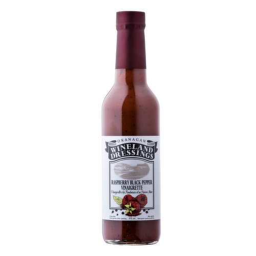 Okanagan Wineland Dressing - Vinaigrette - Raspberry Black Pepper
