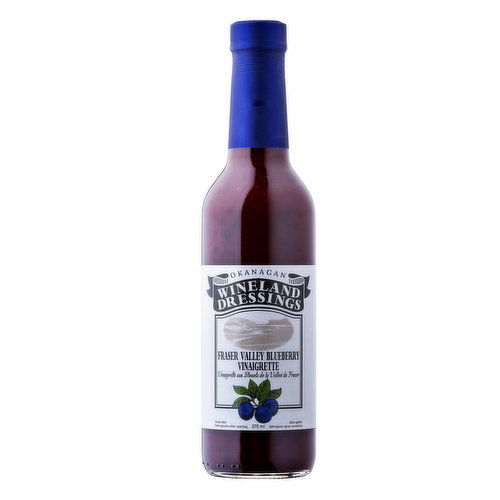 Okanagan Wineland Dressings - Vinaigrette - Fraser Valley Blueberry