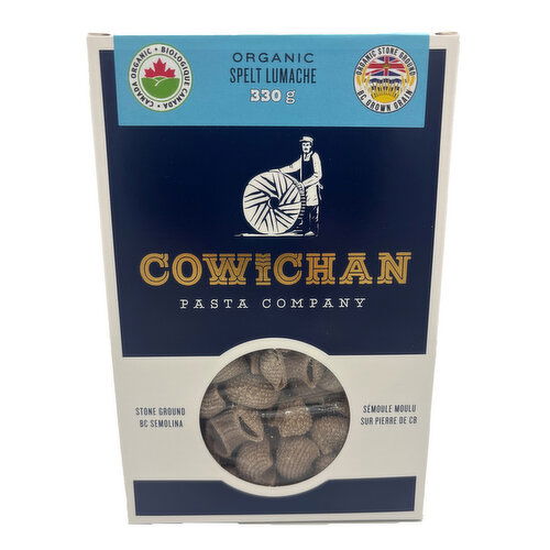 COWICHAN PASTA CO - Dry Pasta Lumache Organic Spelt Flour