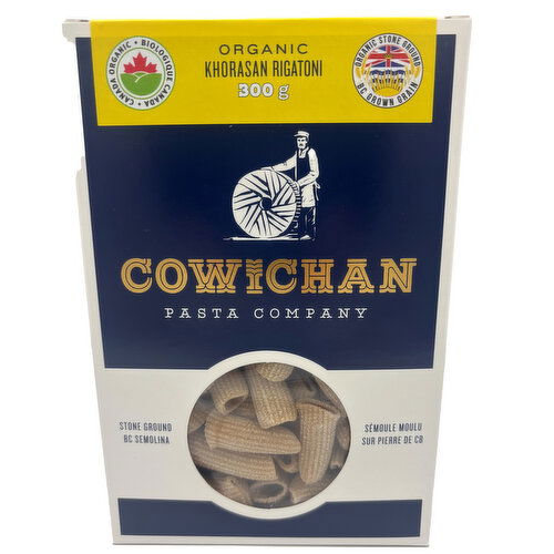 COWICHAN PASTA CO - Cowichan Pasta Org Rigatoni Khorasan