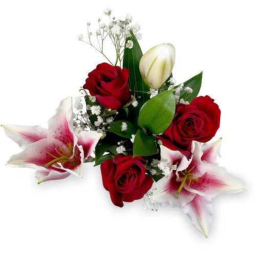 Valenitne - Rose Lily Bouquet