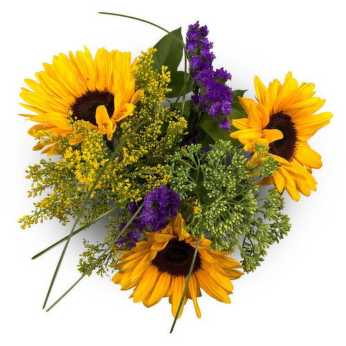 Sunflower - Bouquet, 3 Stems