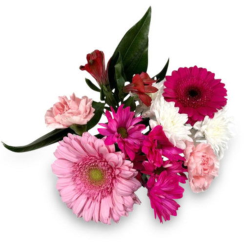 Flowers - Pink T-Shirt Bouquet