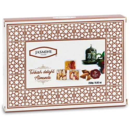 Jasmine Foods - Turkish Delight - Almond