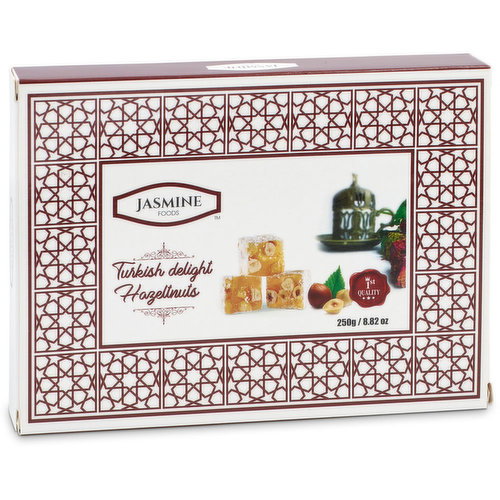 Jasmine Foods - Turkish Delight - Hazelnut