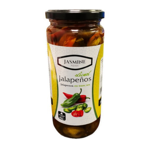 Jasmine Foods - Jalapenos - Sliced