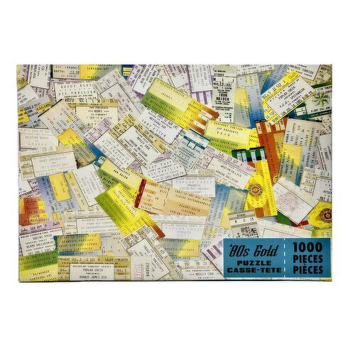 Road Crates - Jigsaw Puzzle 1000pcs, 80s Gold