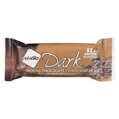 Nugo - Dark Mocha Chocolate Bar