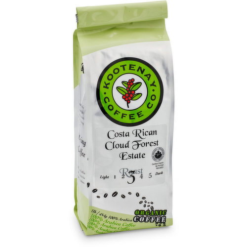 Kootenay Coffee Co. - Costa Rican Cloud Forest Estate Coffee