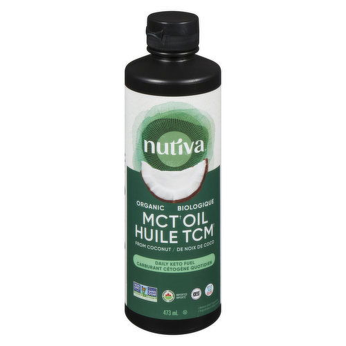 Nutivia - Organic MCT Coconut Oil - Unflavoured