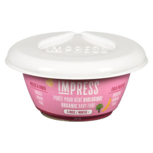 Impress - Broccoli Banana Pear Baby Food Organic