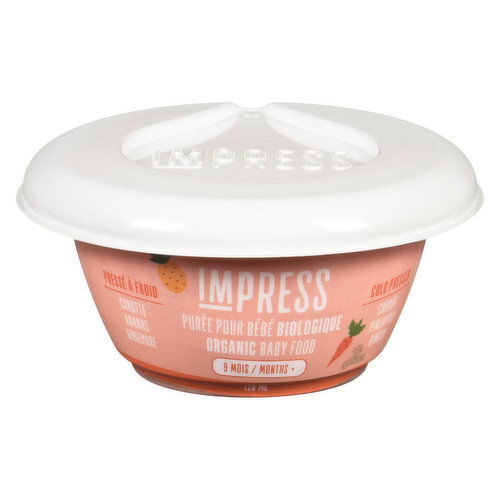 Impress - Carrot Pineapple Ginger Baby Food Organic