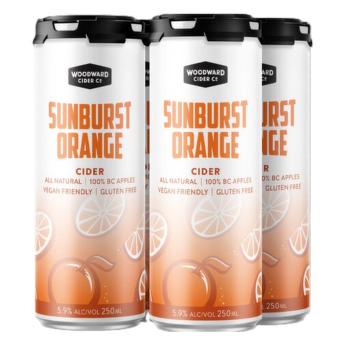 Woodward Cider Co - Sunburst Orange Cider