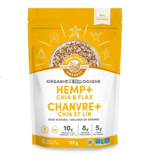 Manitoba Harvest - Organic Hemp, Chia & Flax Seed Mixture