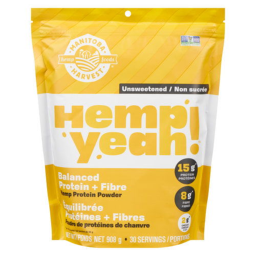 Manitoba Harvest - Hemp Yeah! Protein + Fibre Unsweetened