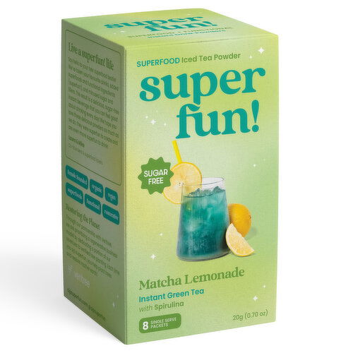super fun! - Matcha Lemonade Iced Tea
