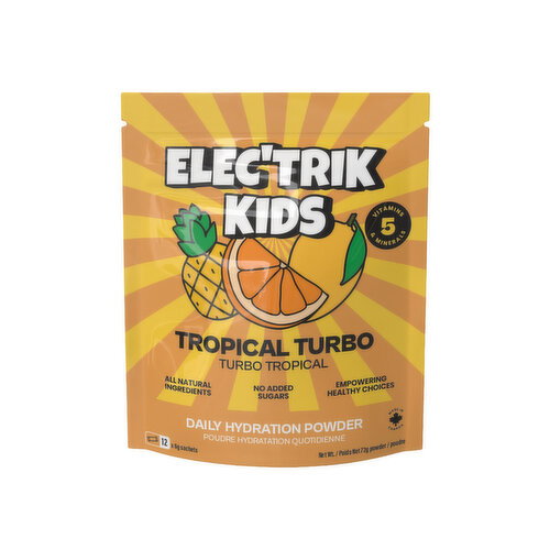 ELEC'TRIK KIDS - Daily Hydration Powder - Tropical Turbo