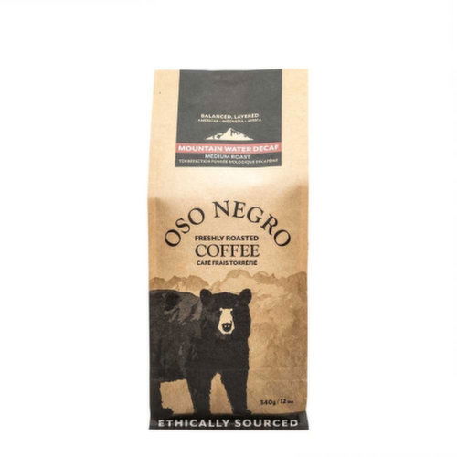 Oso Negro - Mountain Water Decaf Medium Roast