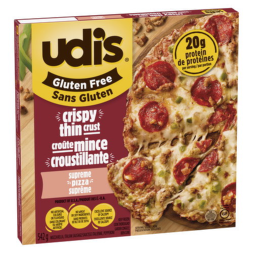 Udis - Gluten Free Supreme Pizza