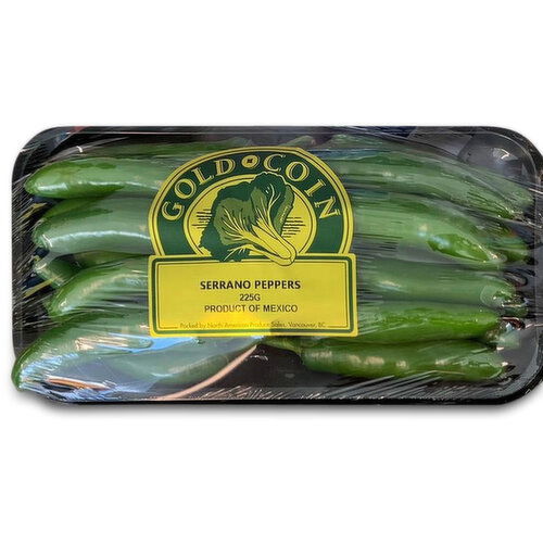 Gold Coin - Serrano Peppers - Save-On-Foods