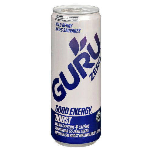 Guru Energy - Zero Wild Berry