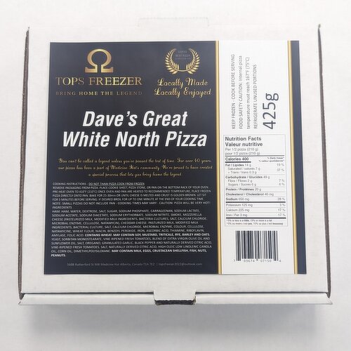 TOP FREEZER - Personal Dave's Great White North