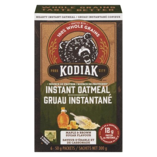 KODIAK CAKES - Maple Brown Sugar Oatmeal