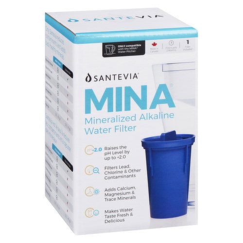 Santevia - Mina Alkaline Pitcher Filter Replacement