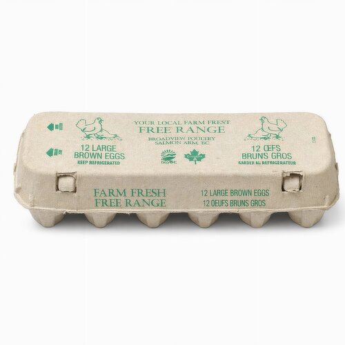 Broadview Poultry - Free Range Brown Large Eggs