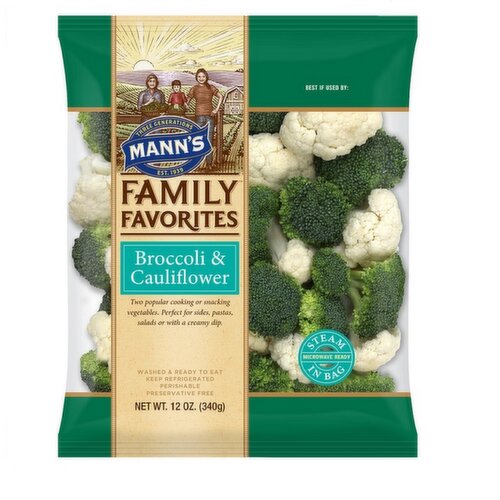 MANN'S - Family Favorites - Broccoli & Cauliflower