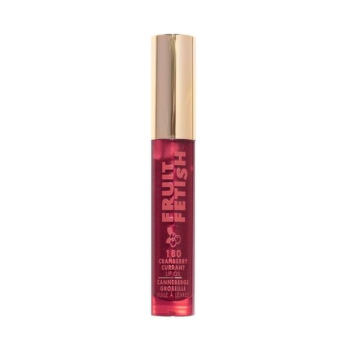 MILANI - Fruit Fetish Lip Oils - 180 Cranberry Currant