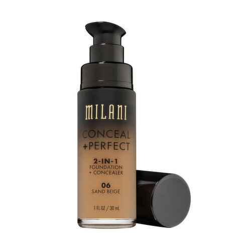 MILANI - 2 In1 Foundation + Concealer Sand Beige
