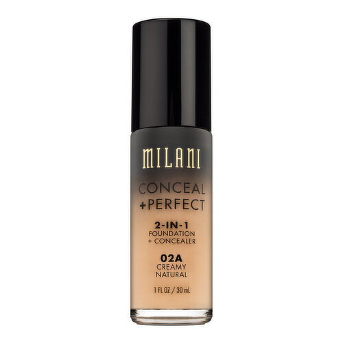 MILANI - Conceal + Perfect 2-In-1 Foundation and Concealer - Creamy Natural