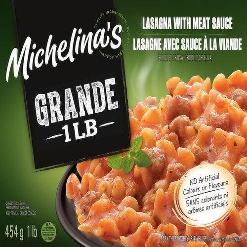 Michelinas Grande - Lasagna with Meat Sauce