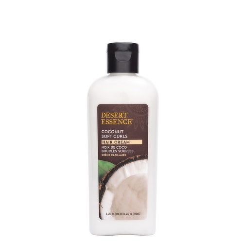 Desert Essence - Soft Curls Coconut Hair Cream