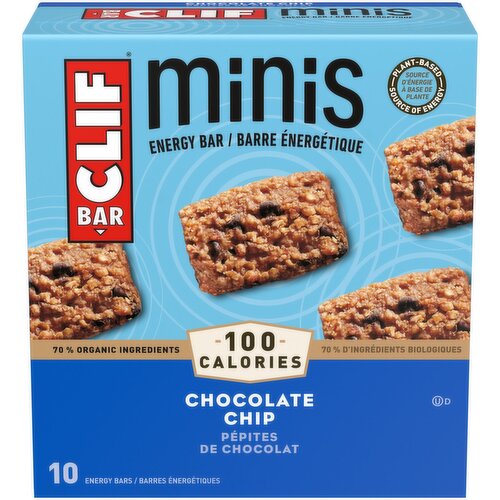 Clif - Minis Energy Bar, Chocolate Chip