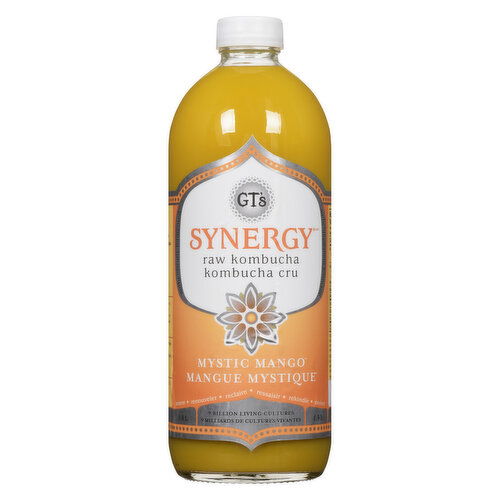 GT's - Synergy Raw Kombucha Mystic Mango