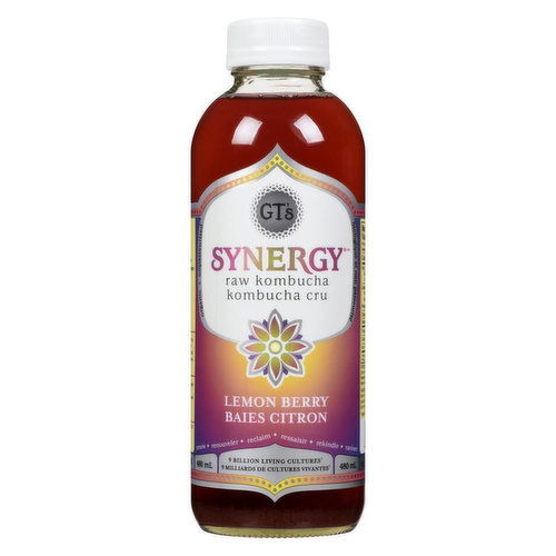 GTS - Synergy Lemon Berry Kombucha