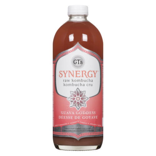 GT's - Synergy Raw Kombucha Guava Goddess