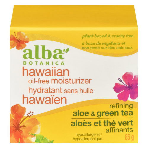 Alba Botanica - Alba Moisturizer Aloe & Green Tea