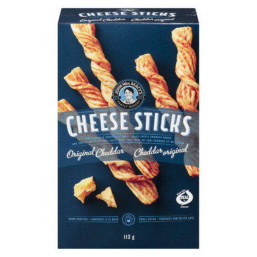 John WM Macy’s - Made with layers of real aged cheddar and asiago cheese and sourdough, hand-twisted and baked twice to "the perfect crunch," they are still at the head of the pack.