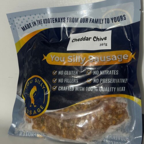You Silly Sausage - Cheddar Chive Sausage